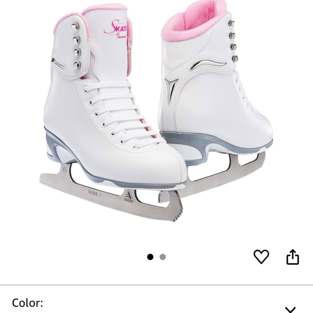 Ice Skating little girls size 2 blade 8